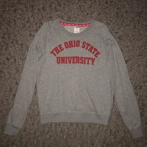 Victoria’s Secret PINK OSU The Ohio State University Sweatshirt, Size L